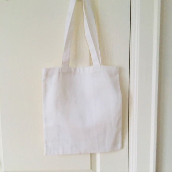 Brand New Colorful San Francisco Cake Print Large Size White Tote Bag - Picture 4 of 8